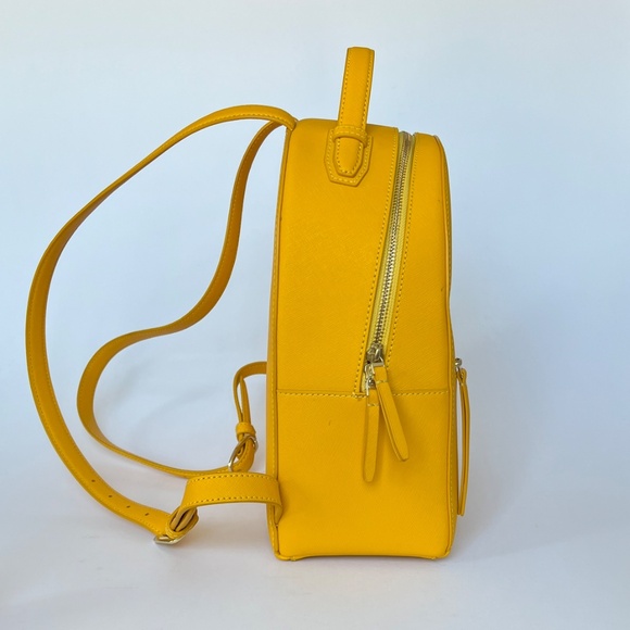 Tory Burch | Emerson Leather Backpack | Cassia Yellow | Great Condition! main image 10